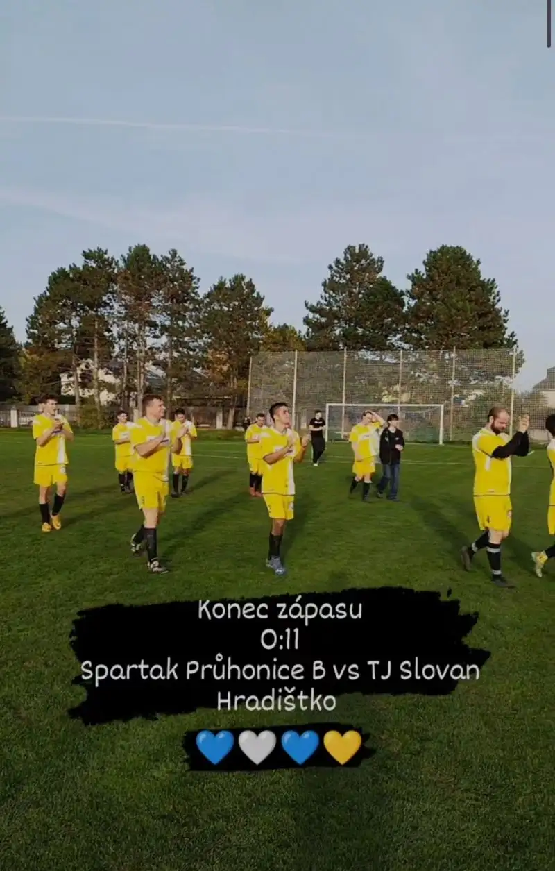 Spartak Průhonice : TJ Slovan Hradištko 0:11 (0:6)